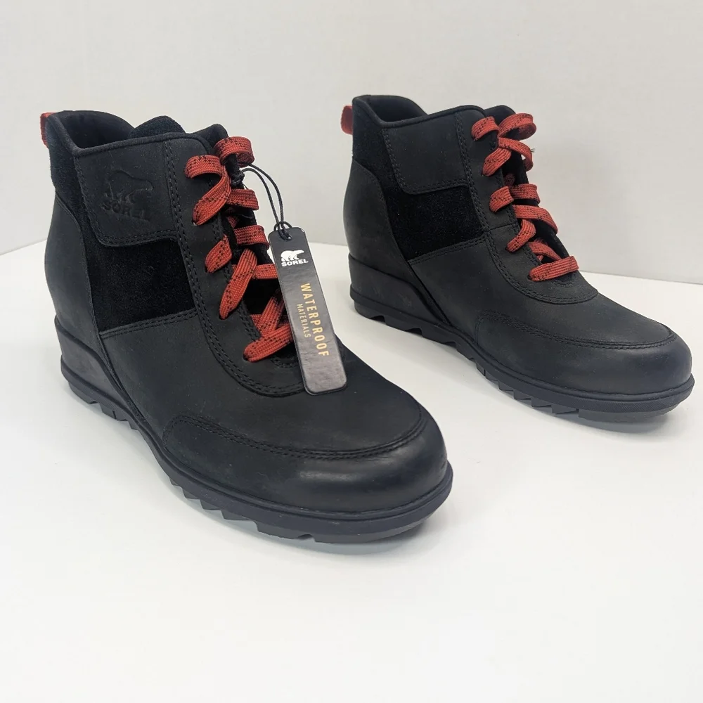 SOREL Evie Sport Lace Bootie NWT Sz 8 - Picture 3 of 14